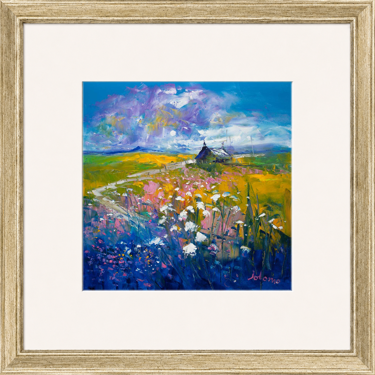 Evening Light on the Kilchoan Road, Ardnamurchan by John Lowrie Morrison (Jolomo)