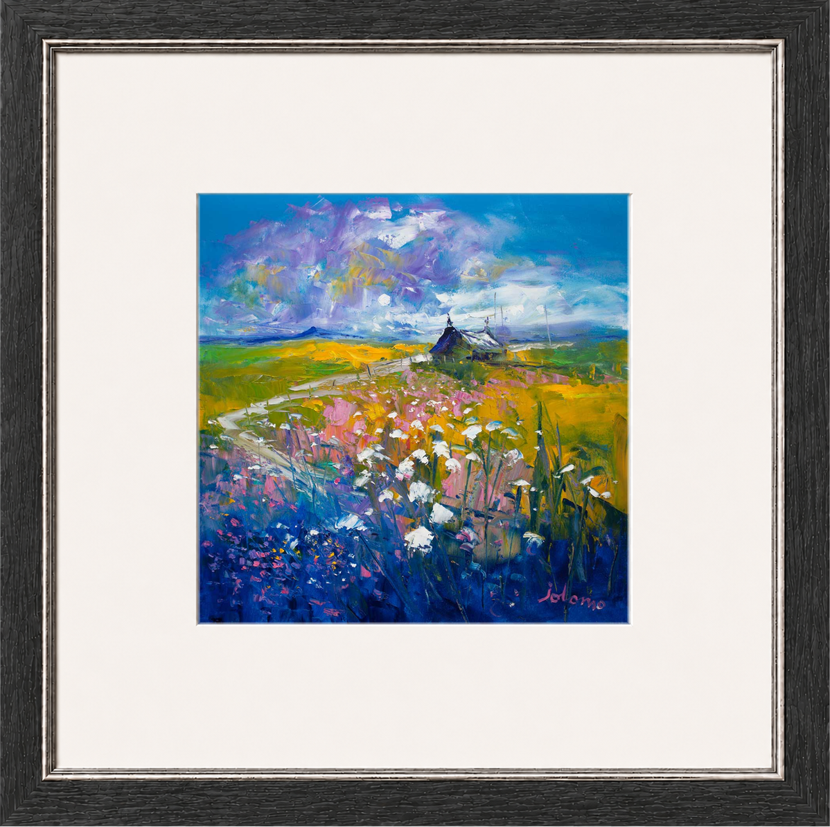 Evening Light on the Kilchoan Road, Ardnamurchan by John Lowrie Morrison (Jolomo)