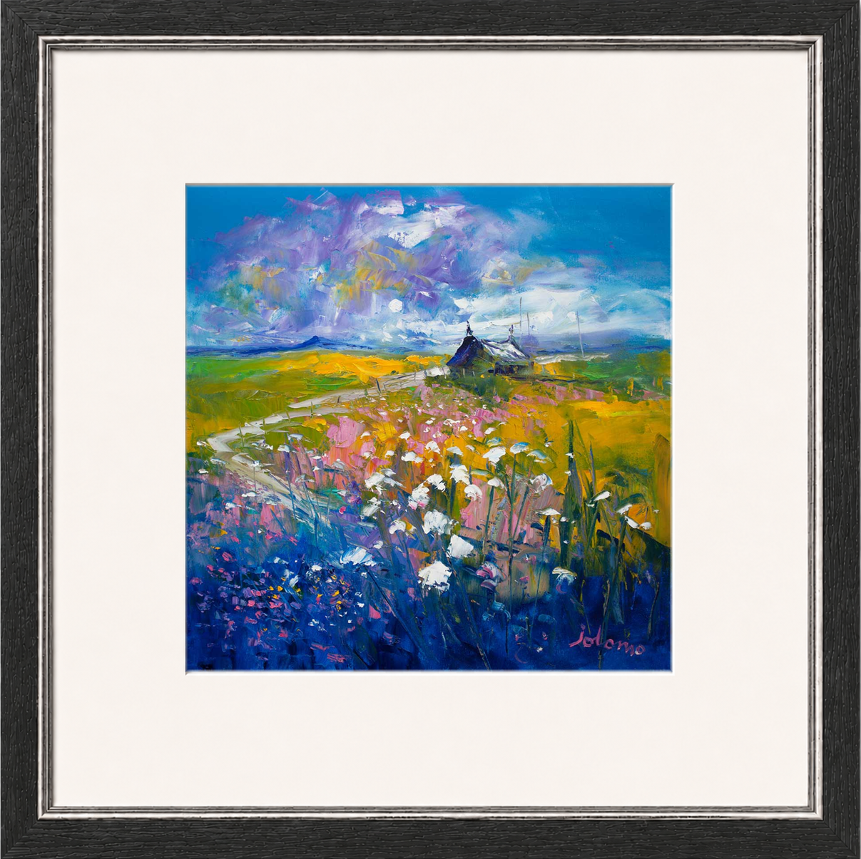 Evening Light on the Kilchoan Road, Ardnamurchan by John Lowrie Morrison (Jolomo)