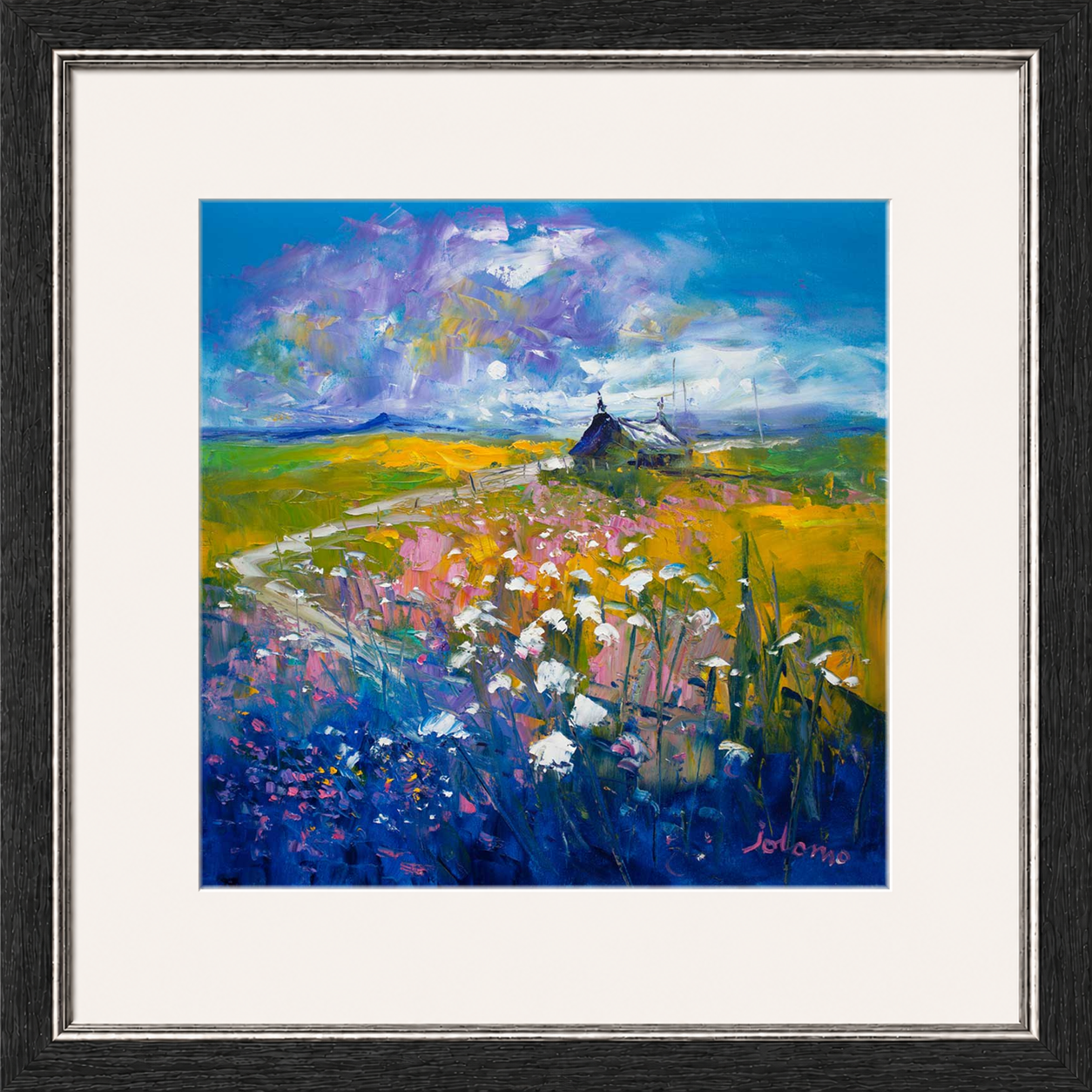 Evening Light on the Kilchoan Road, Ardnamurchan by John Lowrie Morrison (Jolomo)