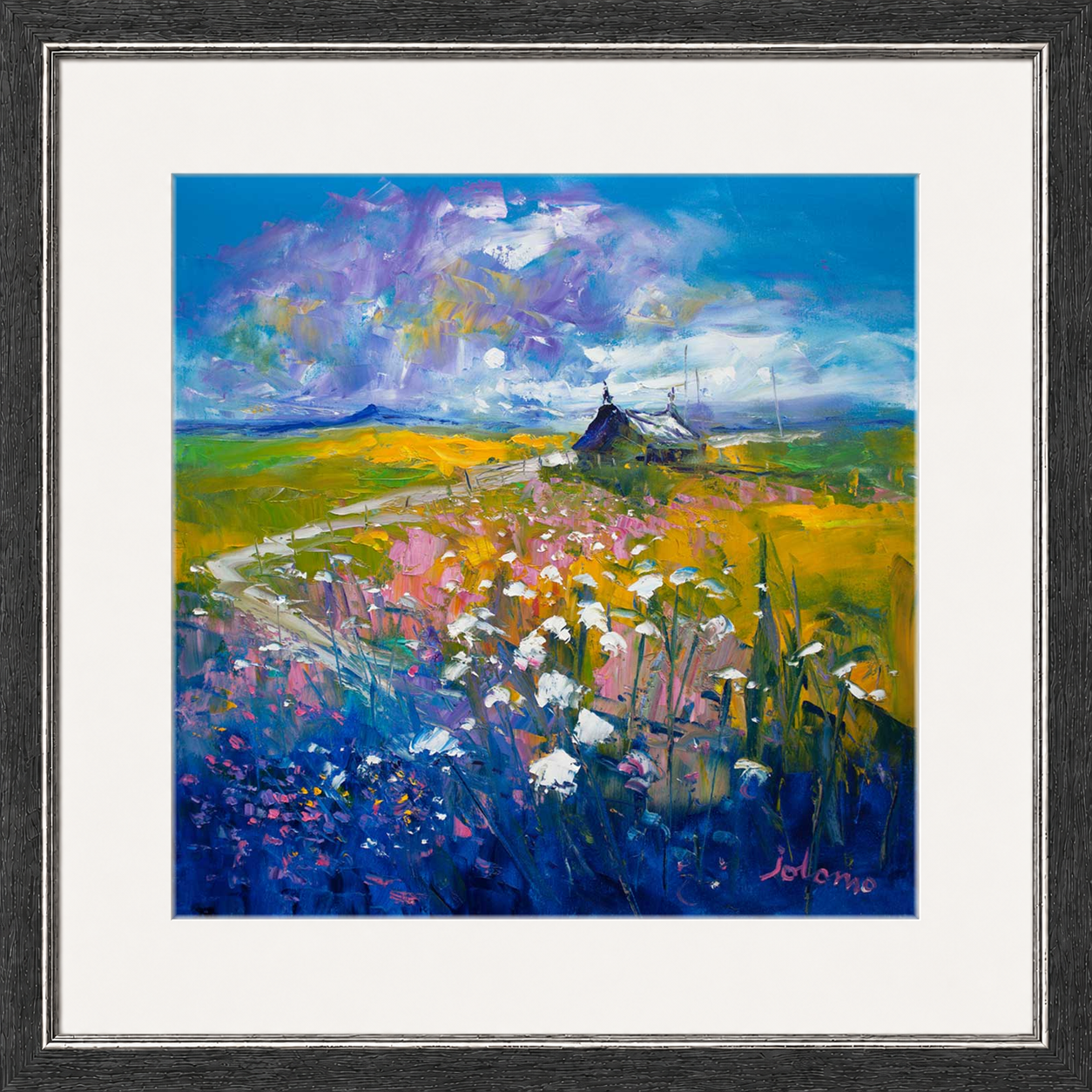Evening Light on the Kilchoan Road, Ardnamurchan by John Lowrie Morrison (Jolomo)