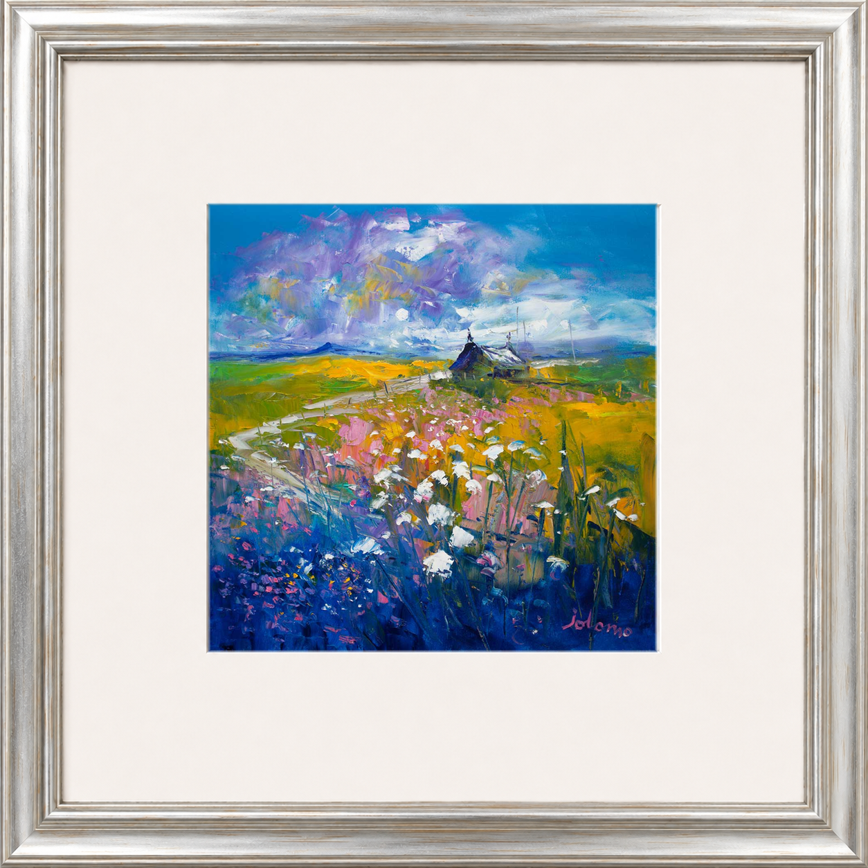 Evening Light on the Kilchoan Road, Ardnamurchan by John Lowrie Morrison (Jolomo)