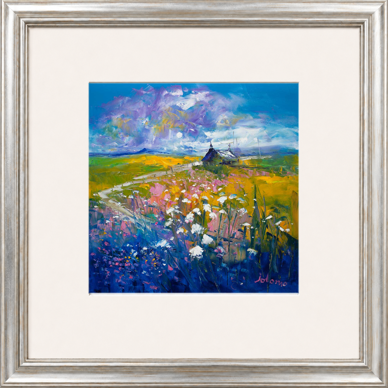 Evening Light on the Kilchoan Road, Ardnamurchan by John Lowrie Morrison (Jolomo)