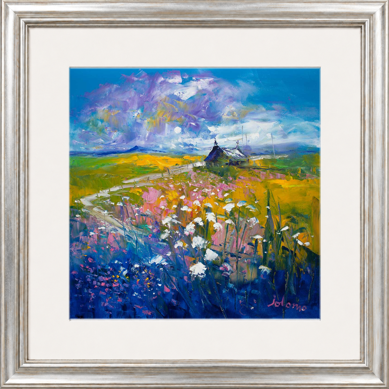 Evening Light on the Kilchoan Road, Ardnamurchan by John Lowrie Morrison (Jolomo)