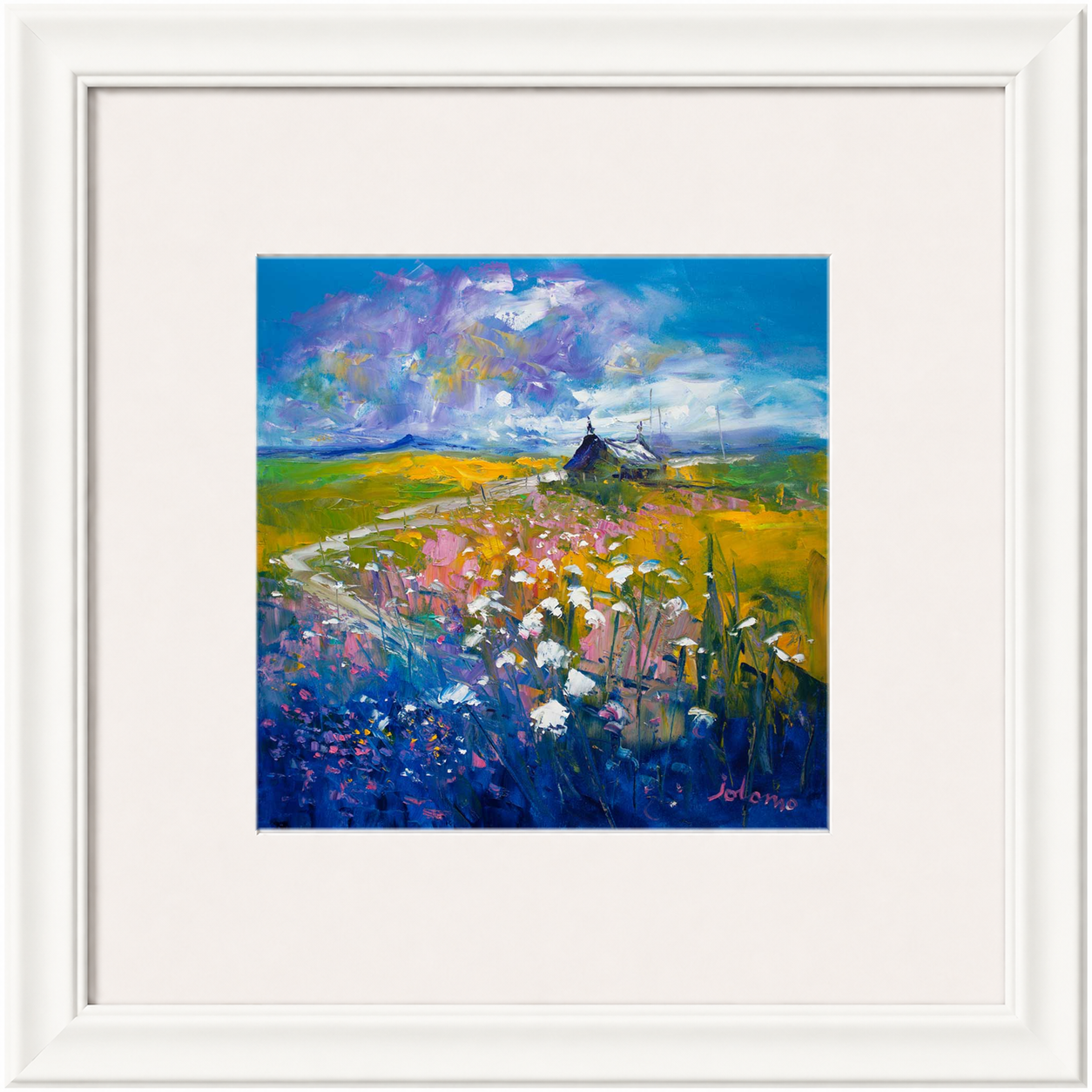 Evening Light on the Kilchoan Road, Ardnamurchan by John Lowrie Morrison (Jolomo)