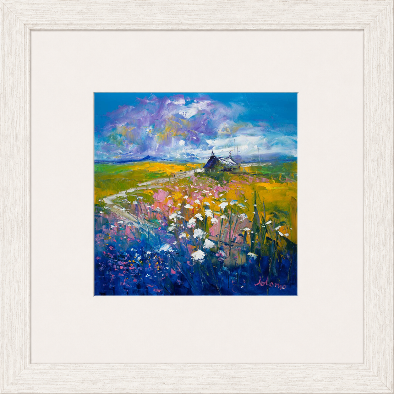 Evening Light on the Kilchoan Road, Ardnamurchan by John Lowrie Morrison (Jolomo)
