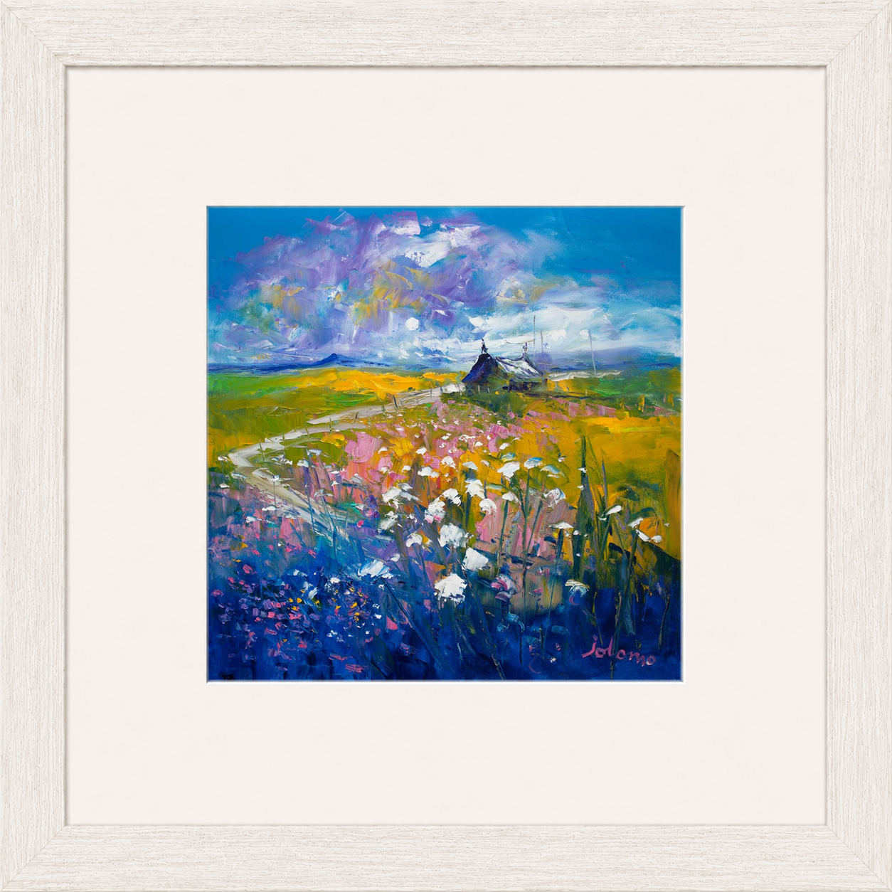 Evening Light on the Kilchoan Road, Ardnamurchan by John Lowrie Morrison (Jolomo)