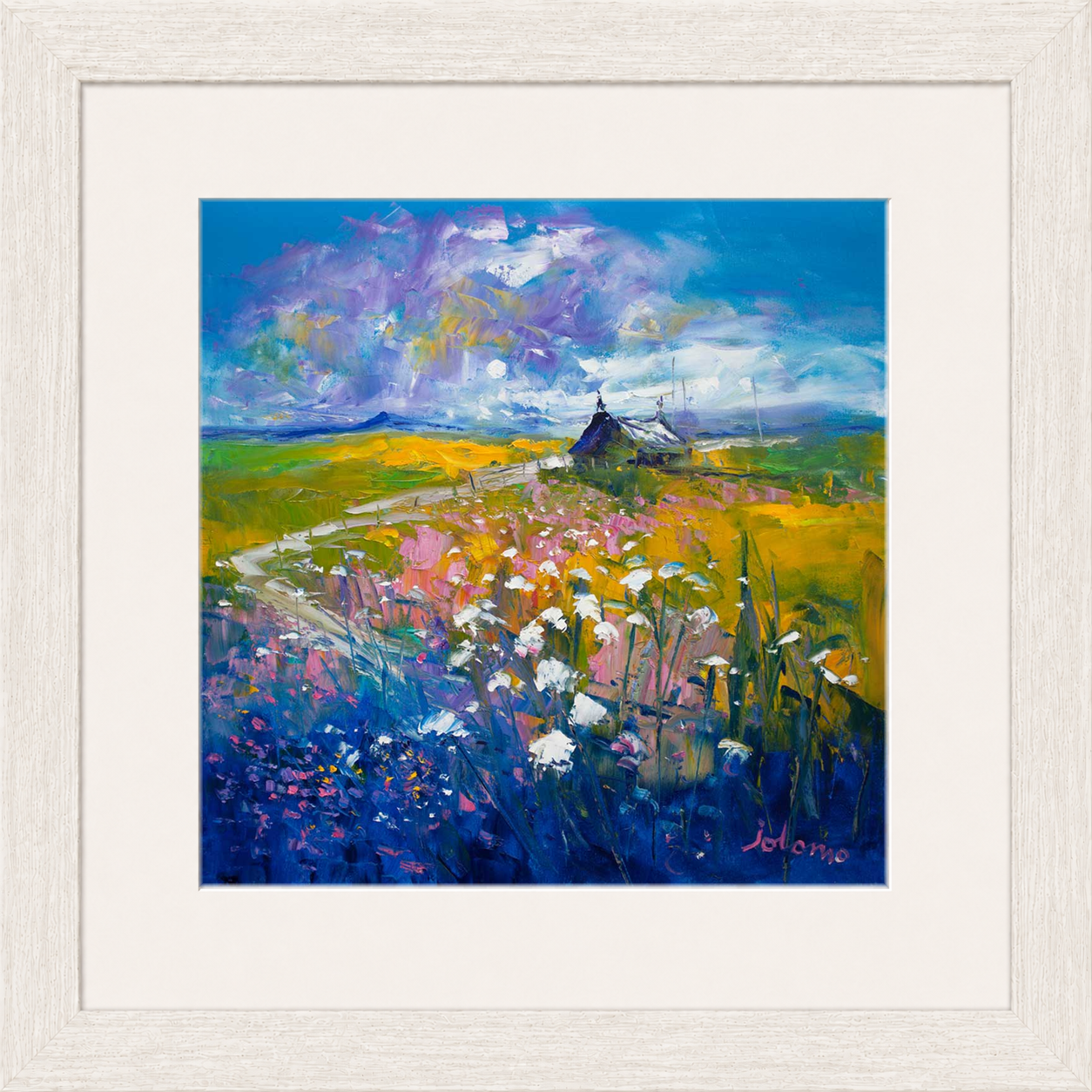 Evening Light on the Kilchoan Road, Ardnamurchan by John Lowrie Morrison (Jolomo)