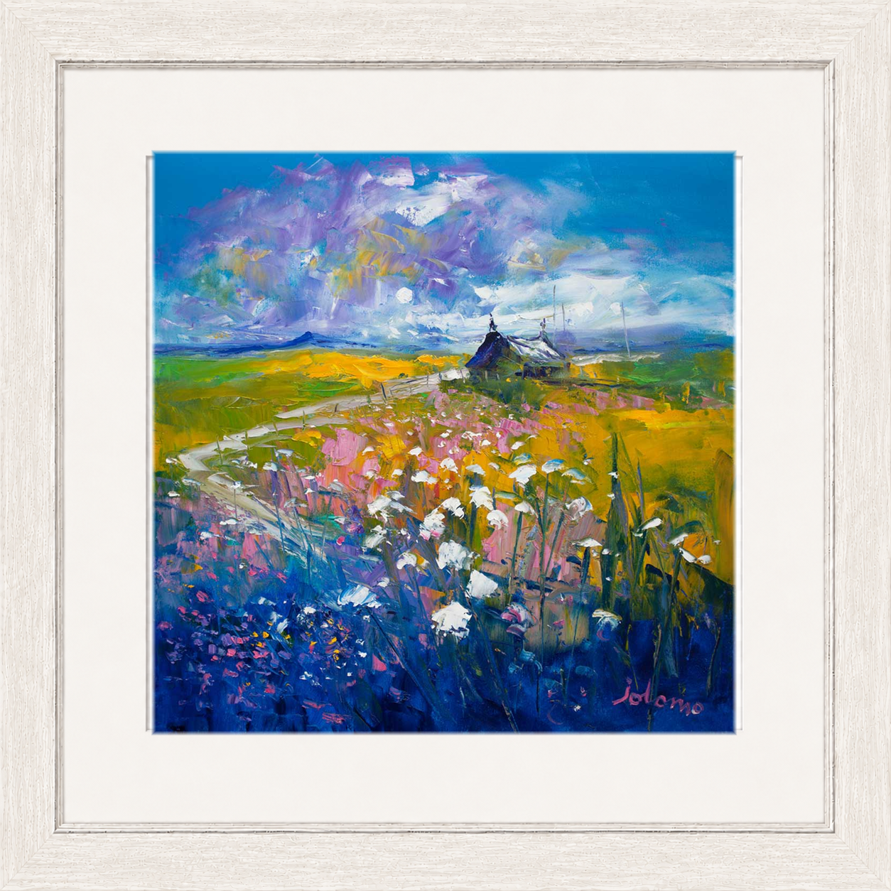 Evening Light on the Kilchoan Road, Ardnamurchan by John Lowrie Morrison (Jolomo)