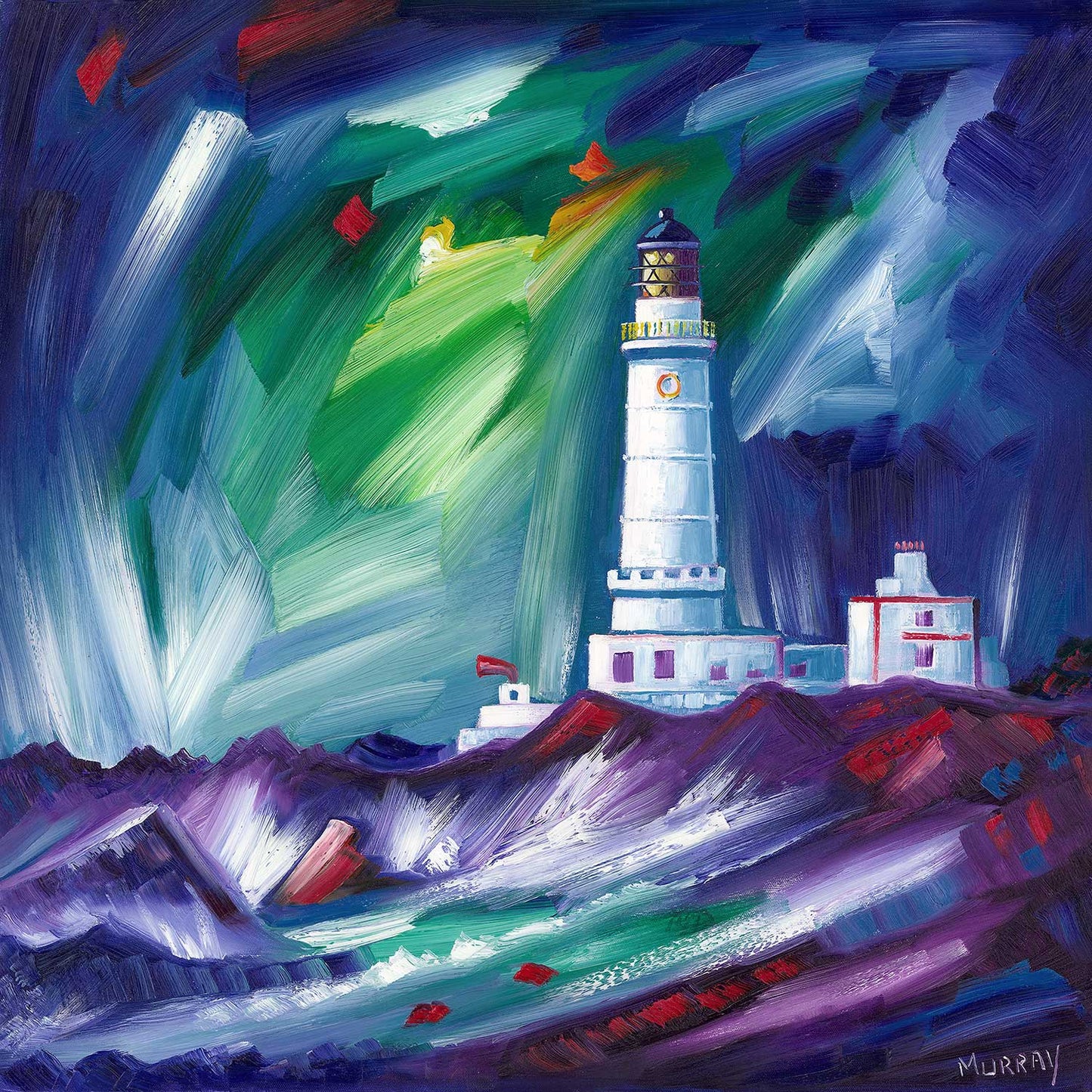 Corsewall Lighthouse by Raymond Murray