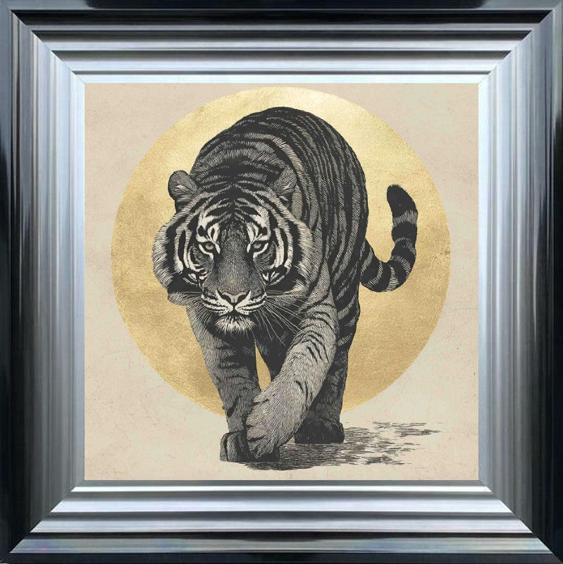 Stalking Gold Tiger