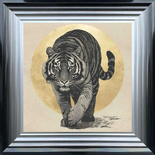 Stalking Gold Tiger
