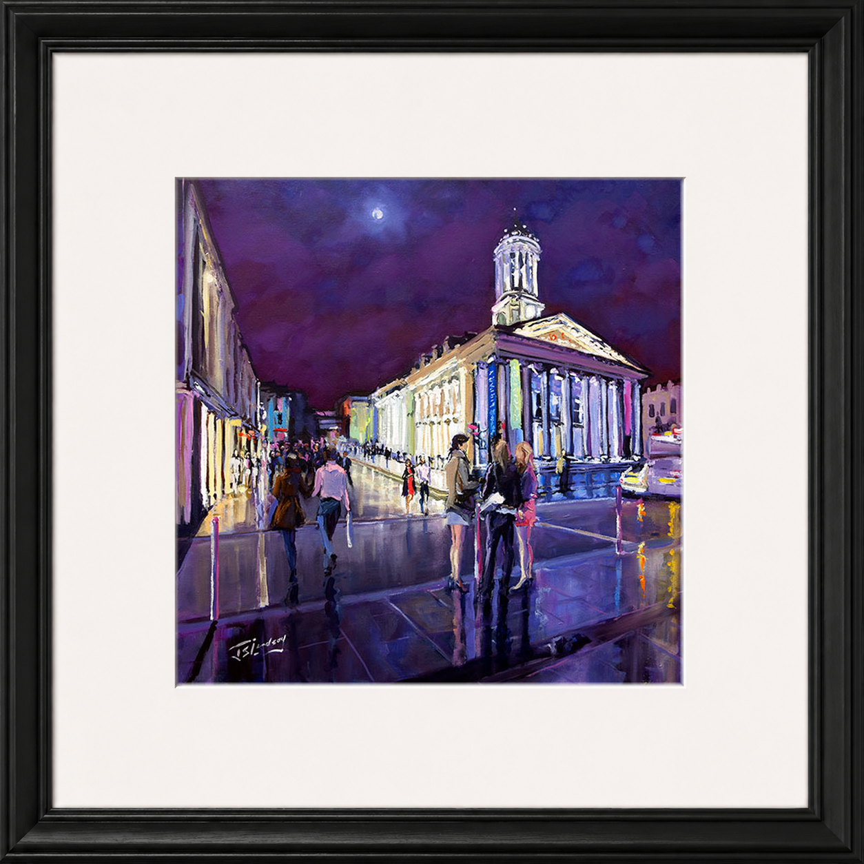 Glasgow Night Out by James Somerville Lindsay