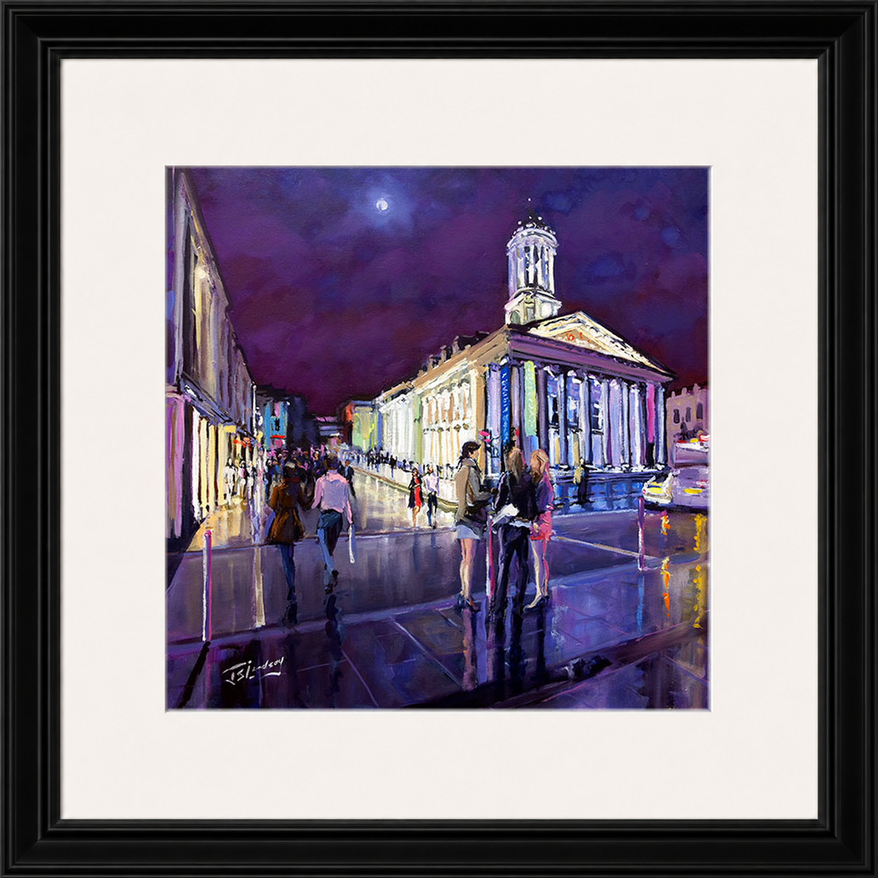 Glasgow Night Out by James Somerville Lindsay