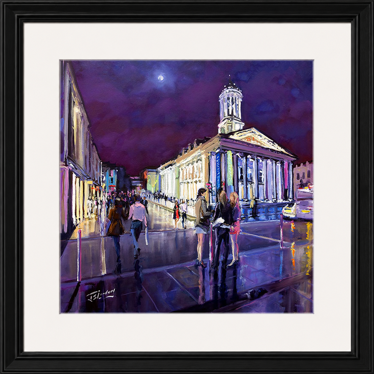 Glasgow Night Out by James Somerville Lindsay