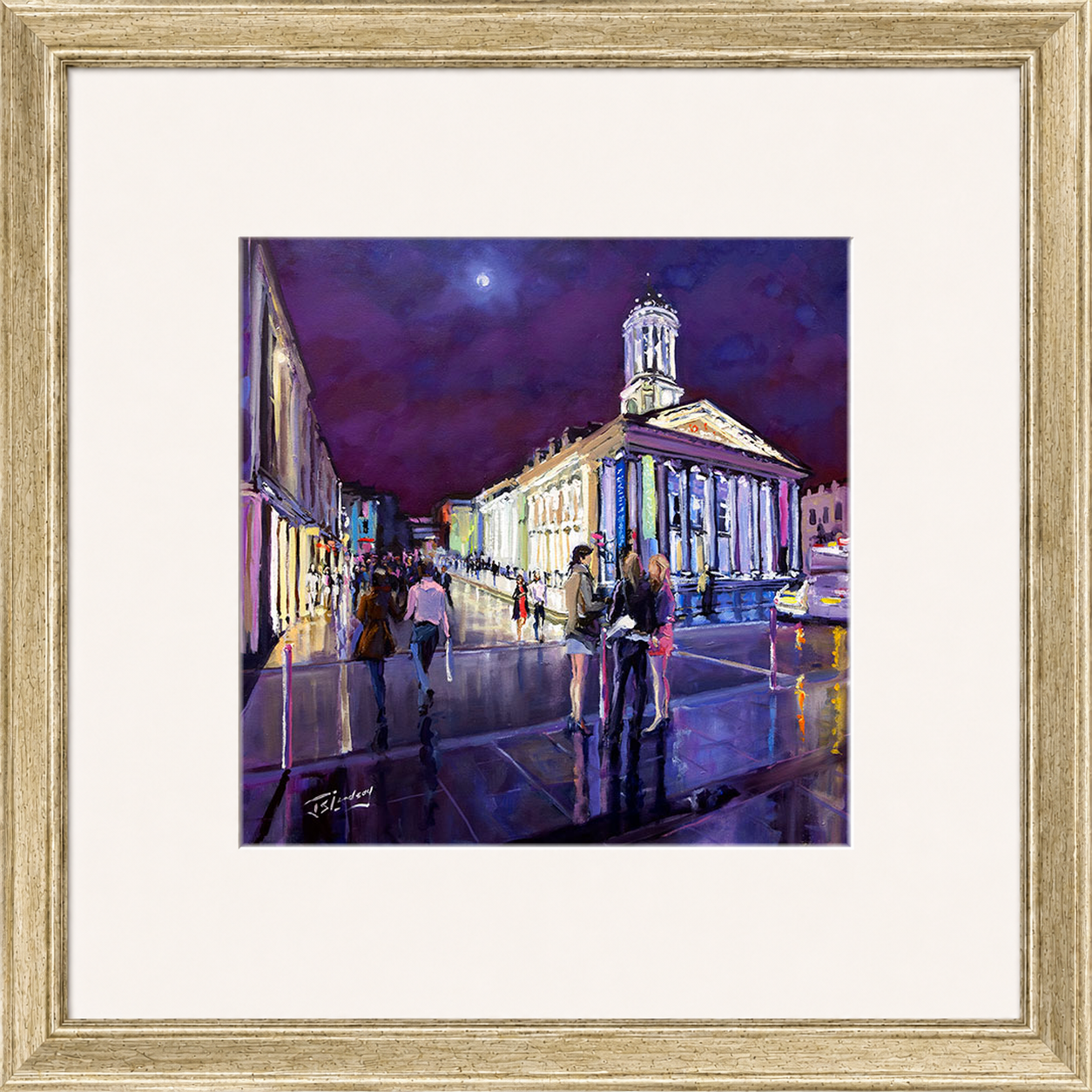 Glasgow Night Out by James Somerville Lindsay
