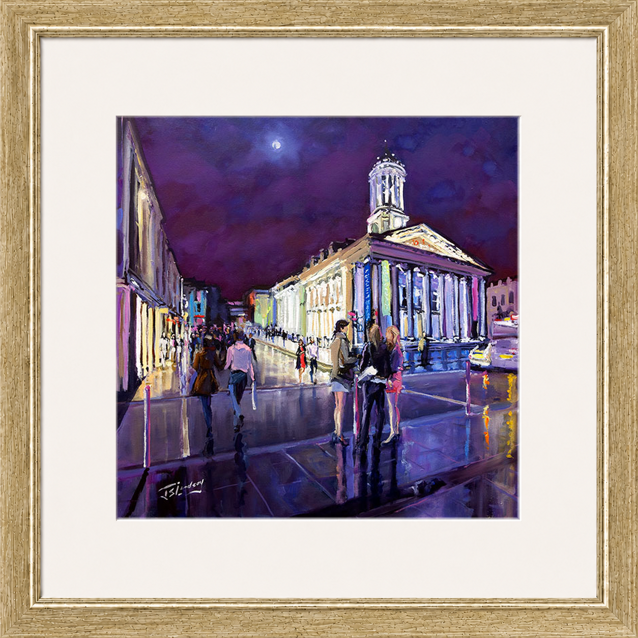 Glasgow Night Out by James Somerville Lindsay