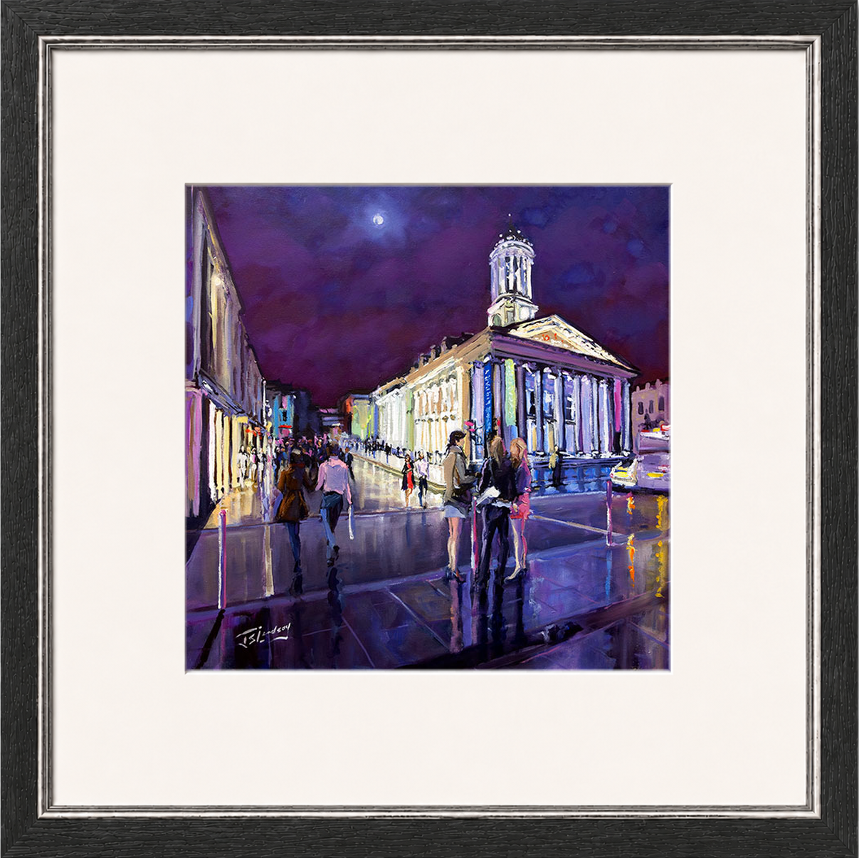 Glasgow Night Out by James Somerville Lindsay