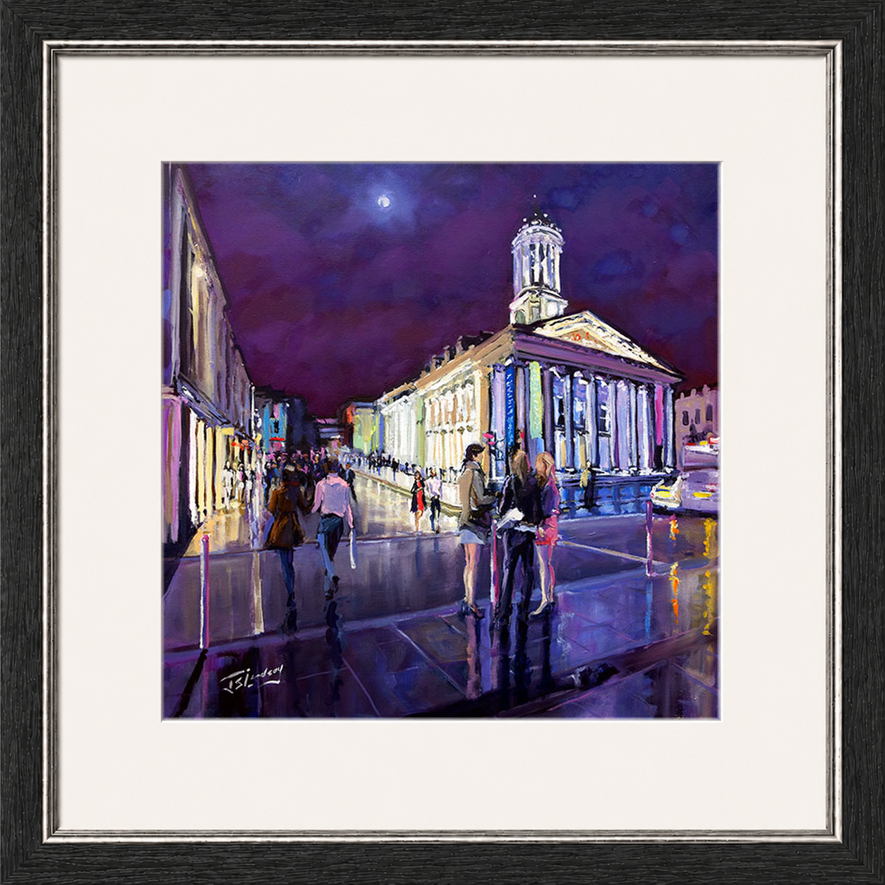 Glasgow Night Out by James Somerville Lindsay