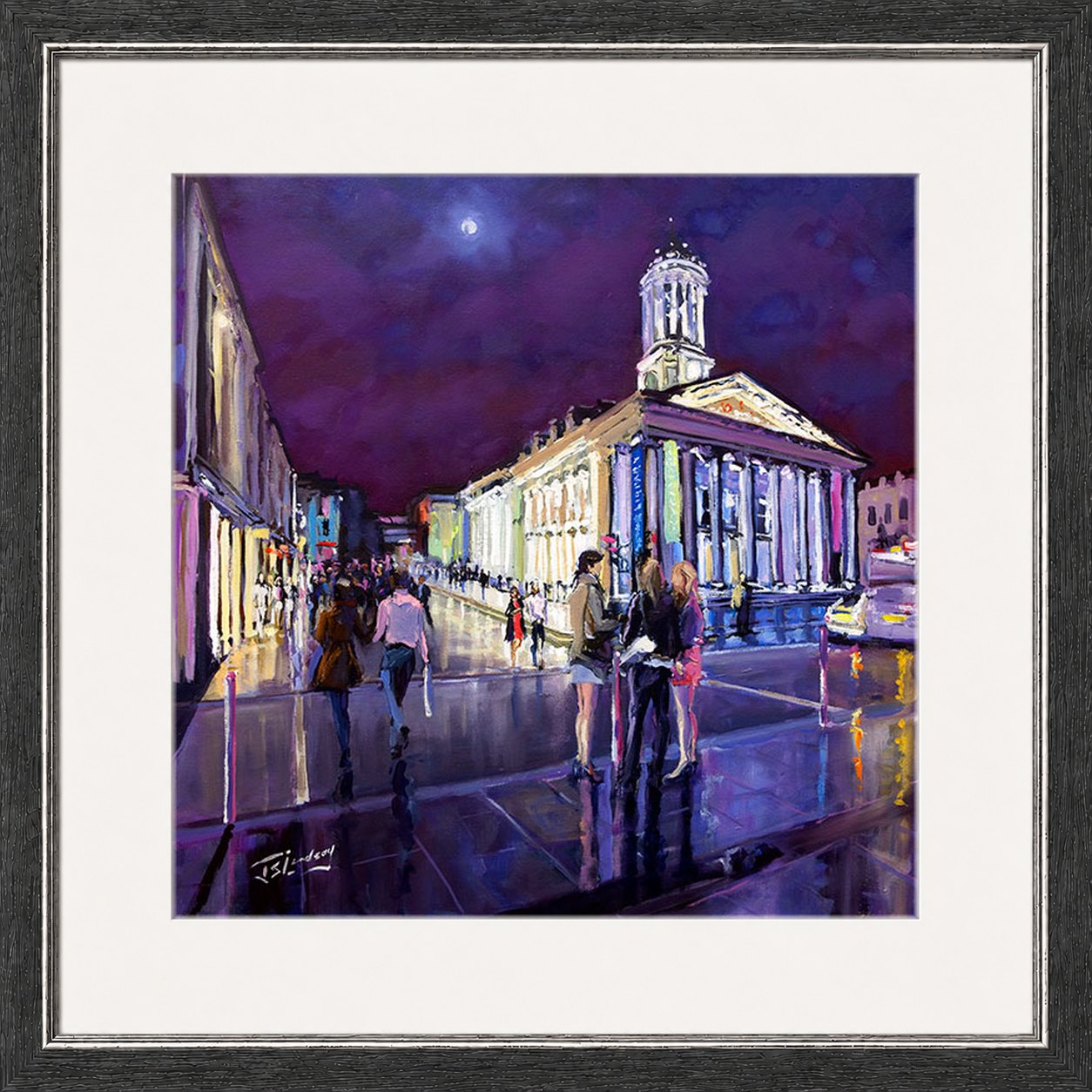 Glasgow Night Out by James Somerville Lindsay