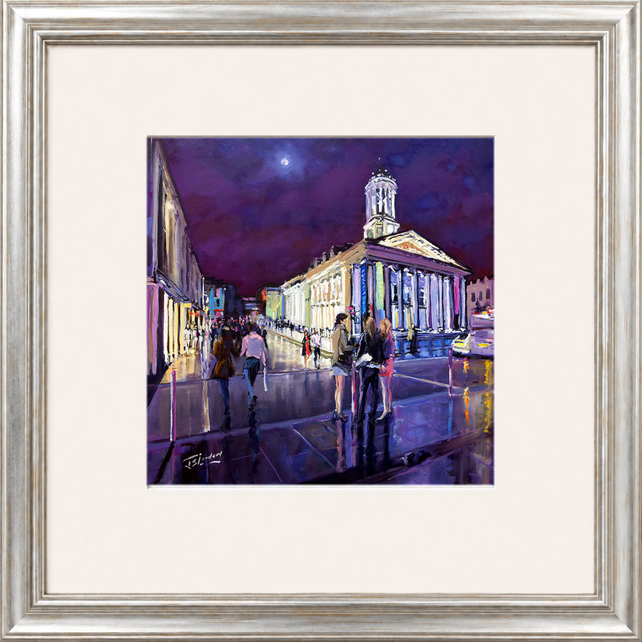 Glasgow Night Out by James Somerville Lindsay