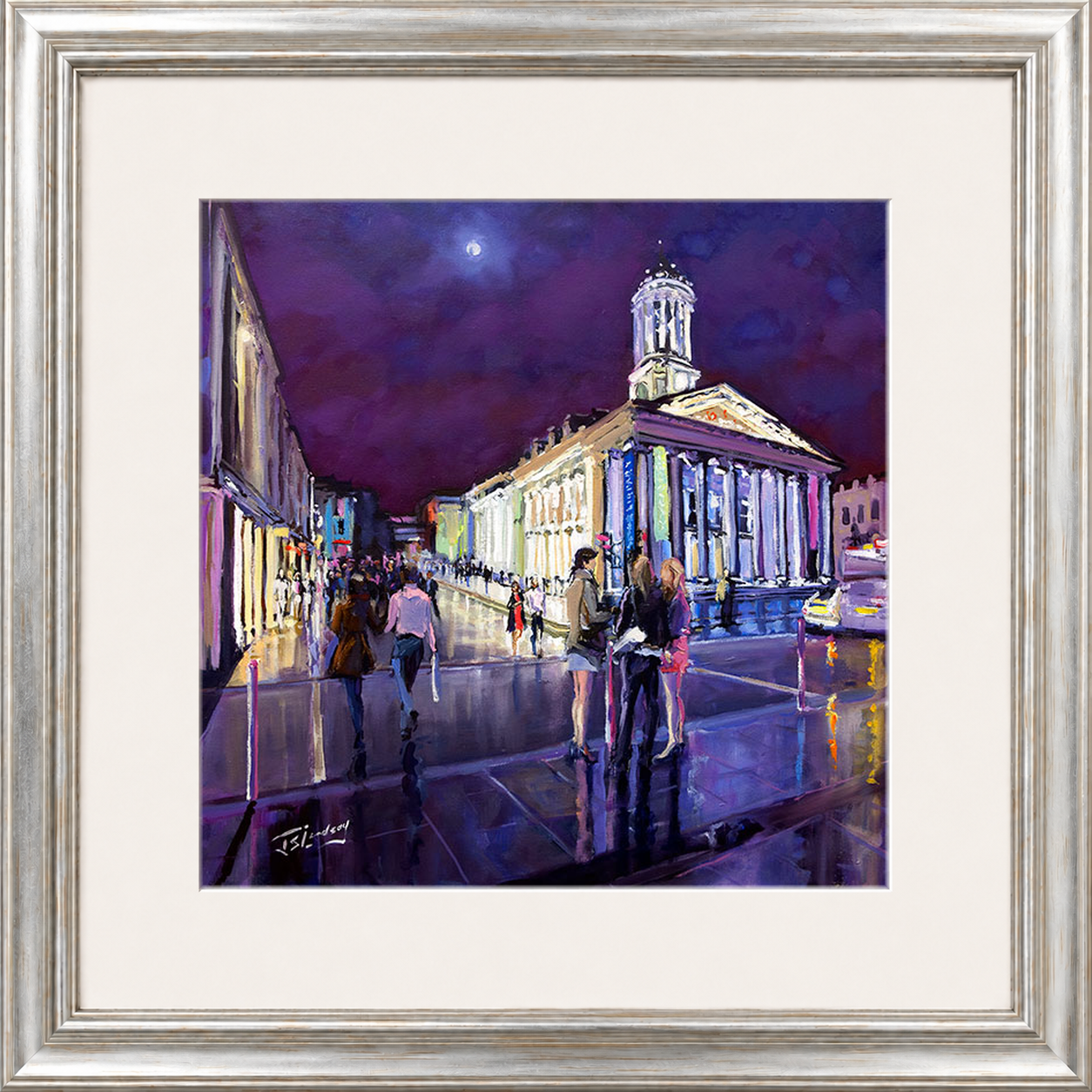 Glasgow Night Out by James Somerville Lindsay