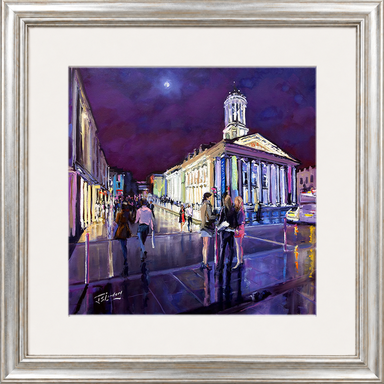 Glasgow Night Out by James Somerville Lindsay