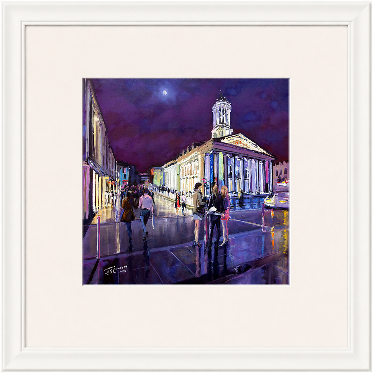 Glasgow Night Out by James Somerville Lindsay