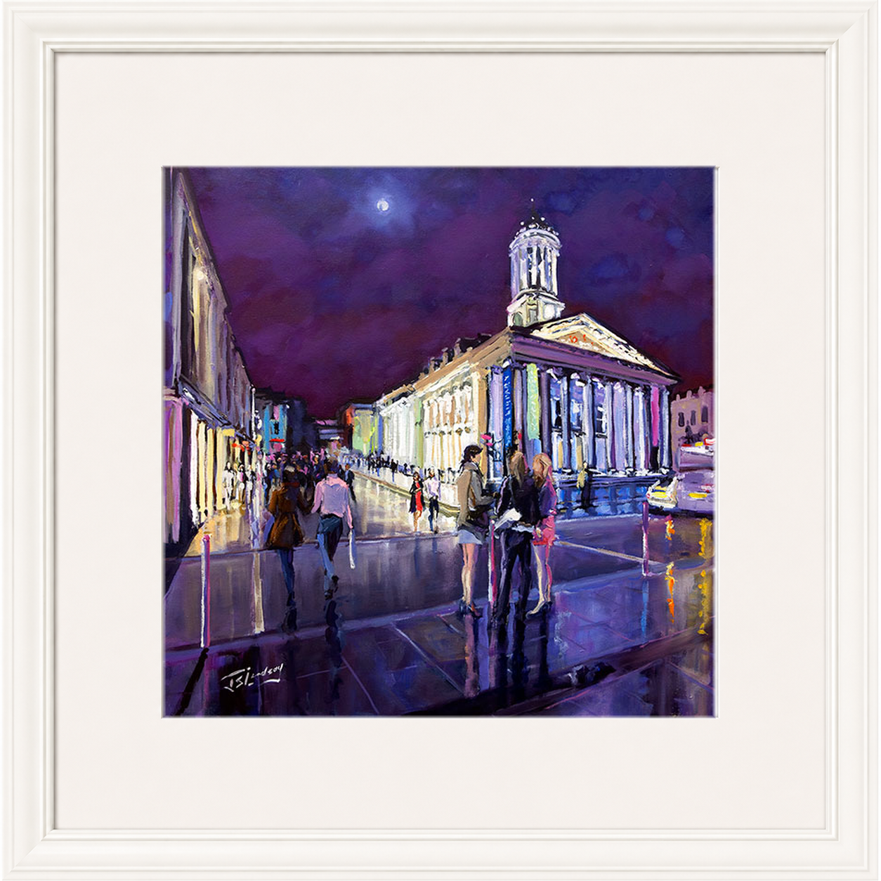Glasgow Night Out by James Somerville Lindsay