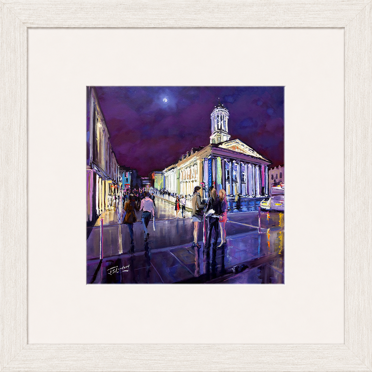 Glasgow Night Out by James Somerville Lindsay