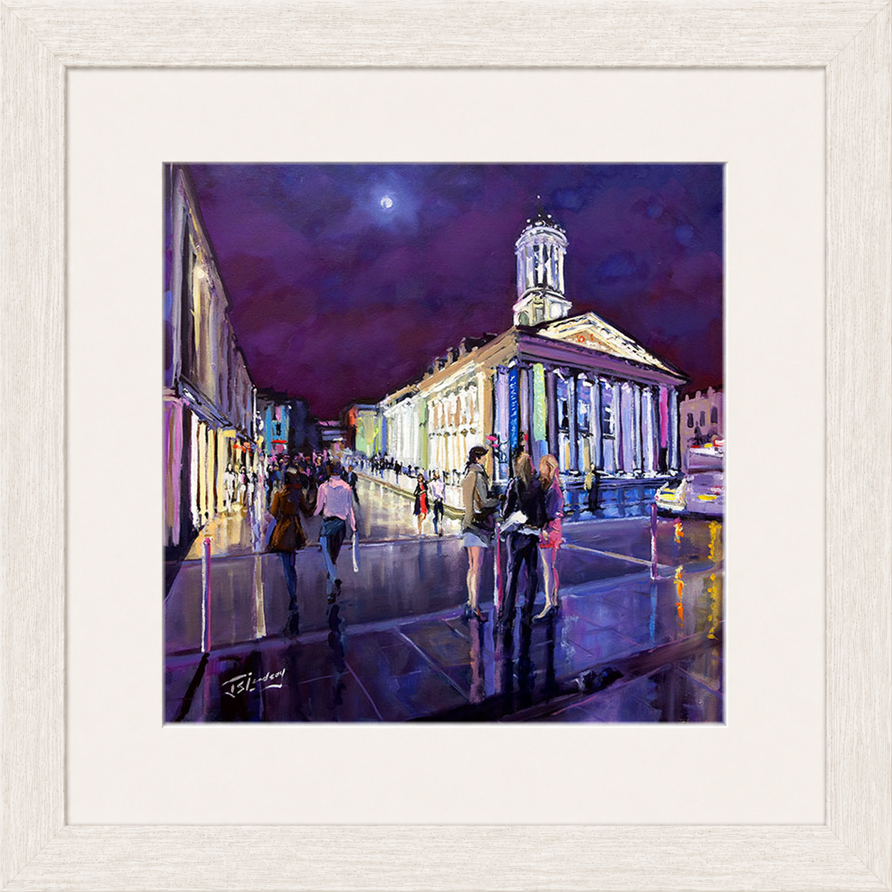 Glasgow Night Out by James Somerville Lindsay