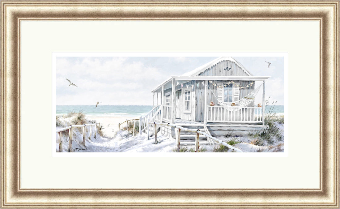 Beach Cabin by Richard Macneil