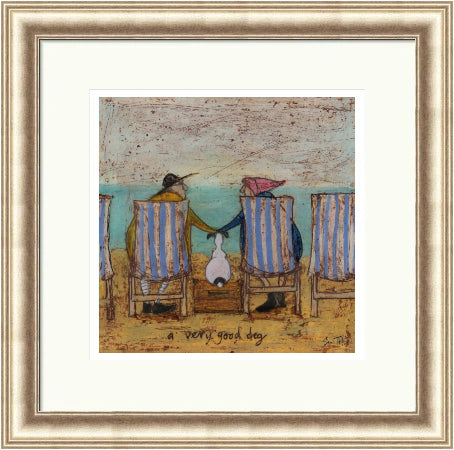 A Very Good Day by Sam Toft framed sam toft wall art print - alternate product image 4