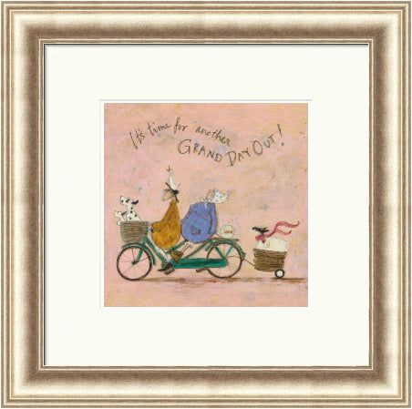 It's Time for Another Grand Day Out by Sam Toft framed sam toft wall art print - alternate product image 4