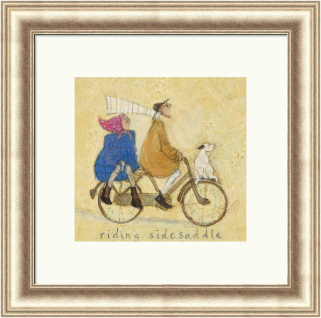 Riding Side Saddle by Sam Toft