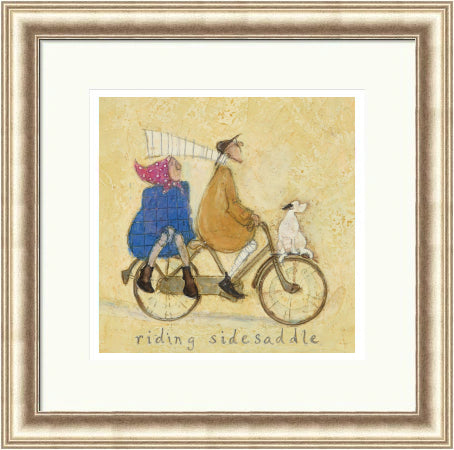 Riding Side Saddle by Sam Toft