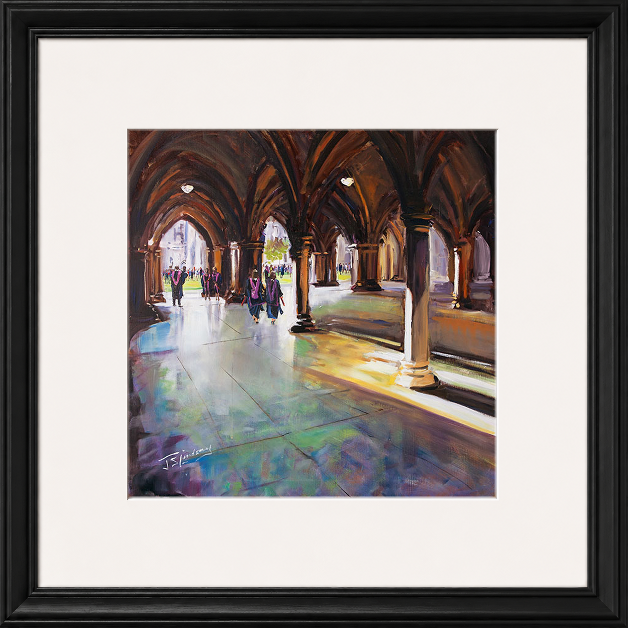 Graduation Day, Glasgow University by James Somerville Lindsay