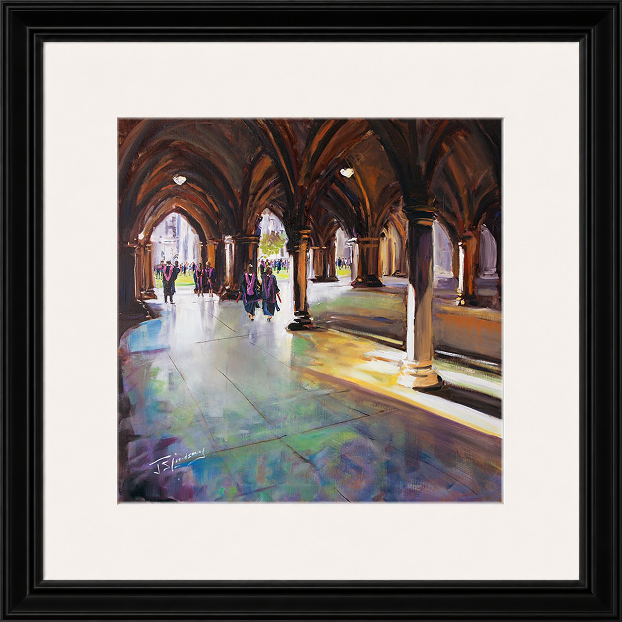 Graduation Day, Glasgow University by James Somerville Lindsay