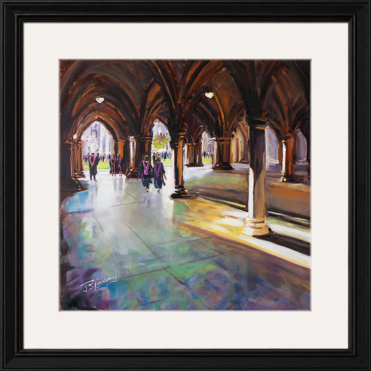 Graduation Day, Glasgow University by James Somerville Lindsay