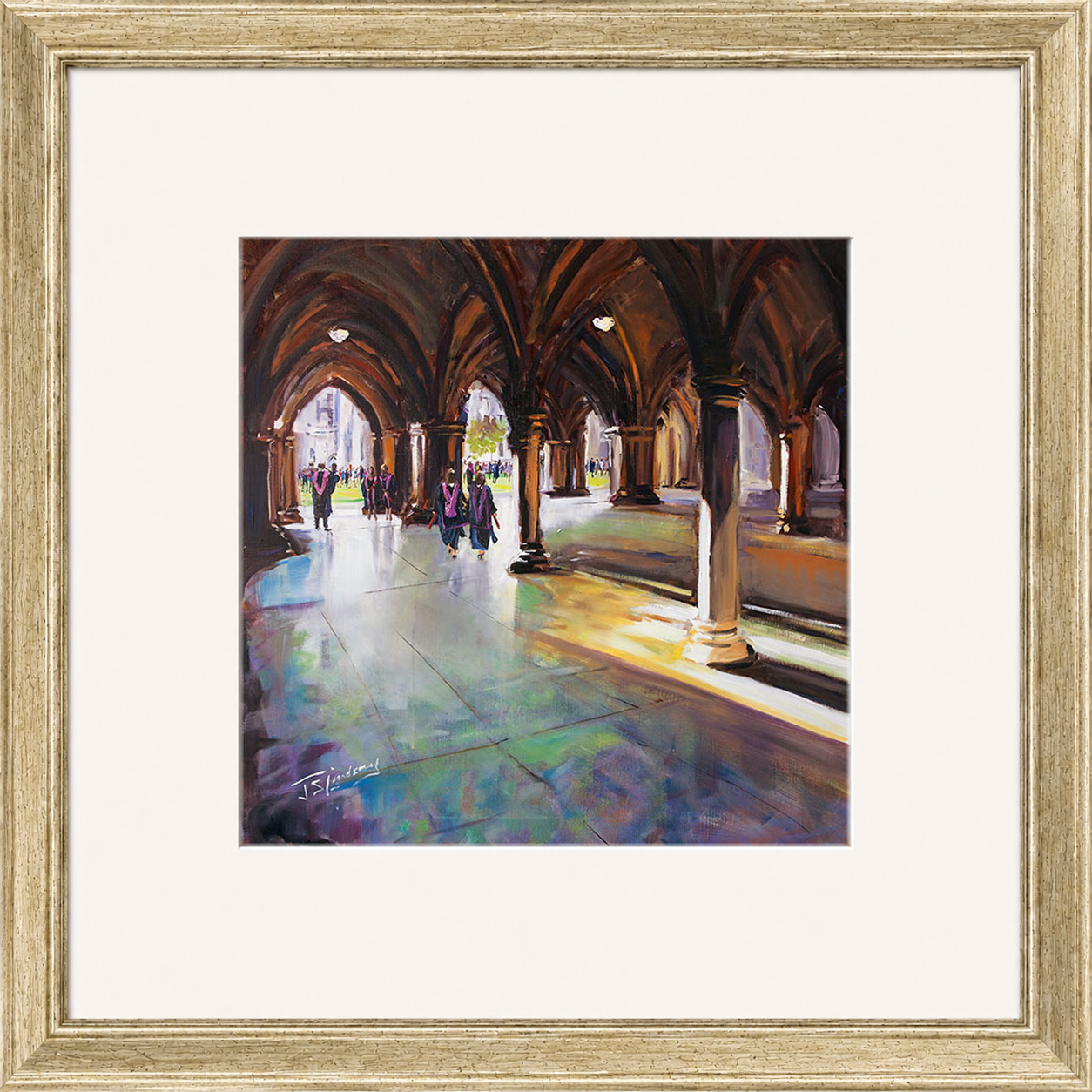 Graduation Day, Glasgow University by James Somerville Lindsay