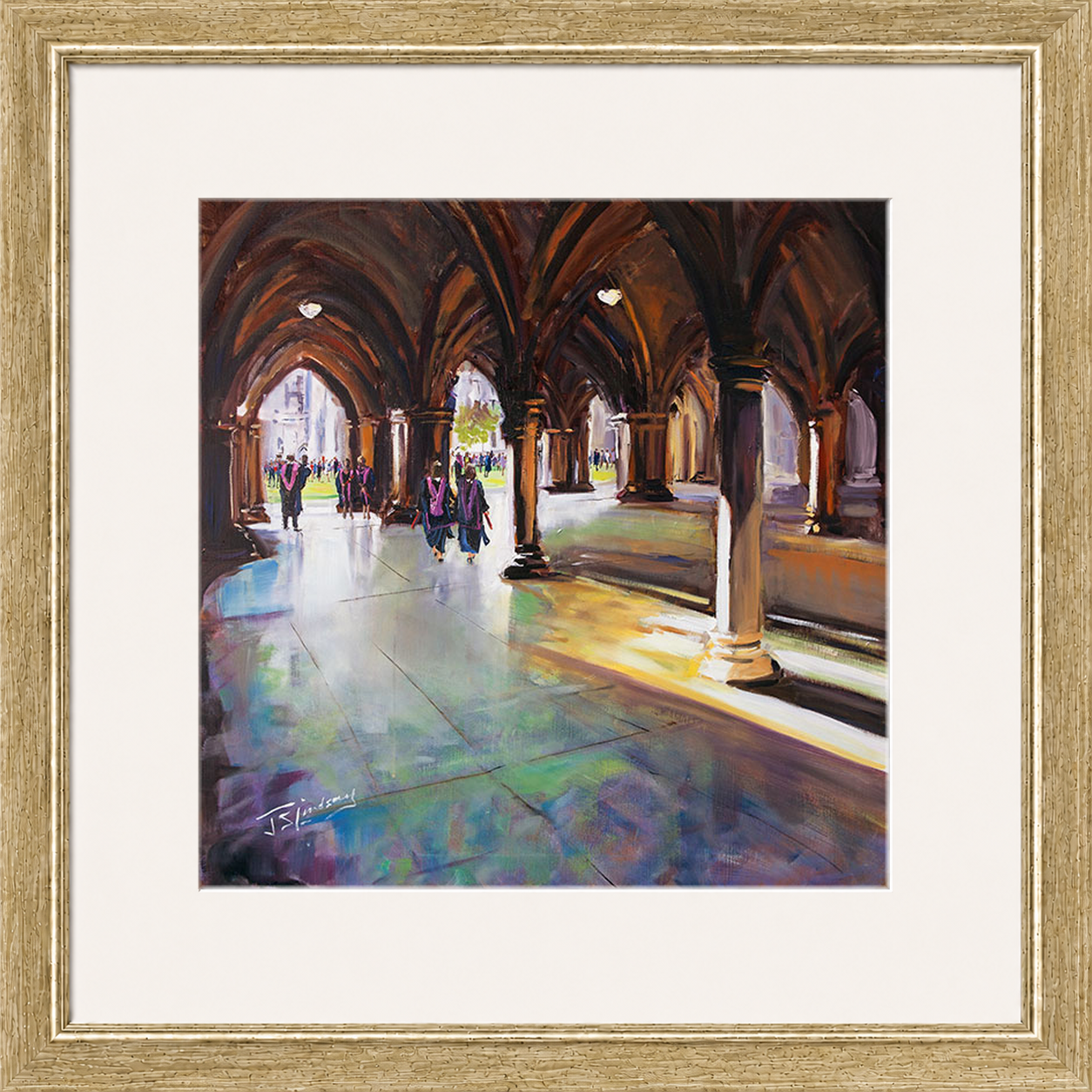 Graduation Day, Glasgow University by James Somerville Lindsay