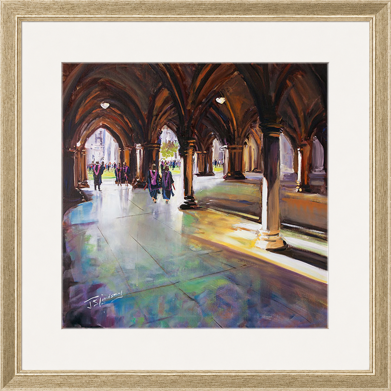 Graduation Day, Glasgow University by James Somerville Lindsay