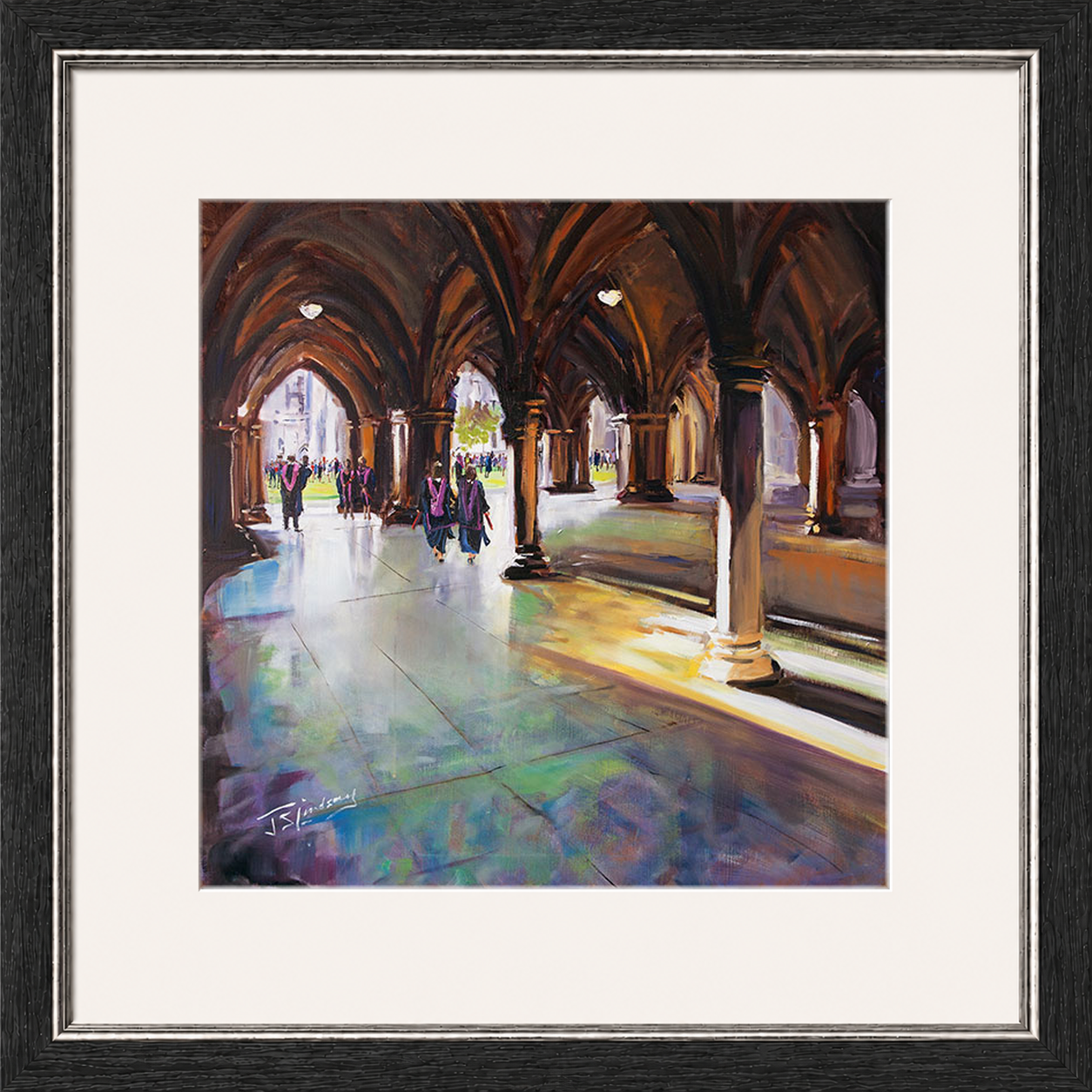 Graduation Day, Glasgow University by James Somerville Lindsay
