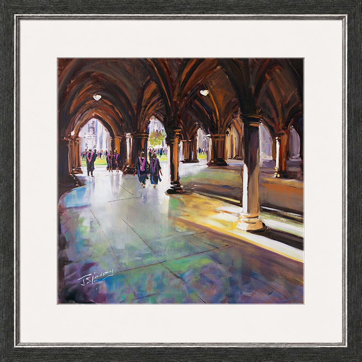 Graduation Day, Glasgow University by James Somerville Lindsay