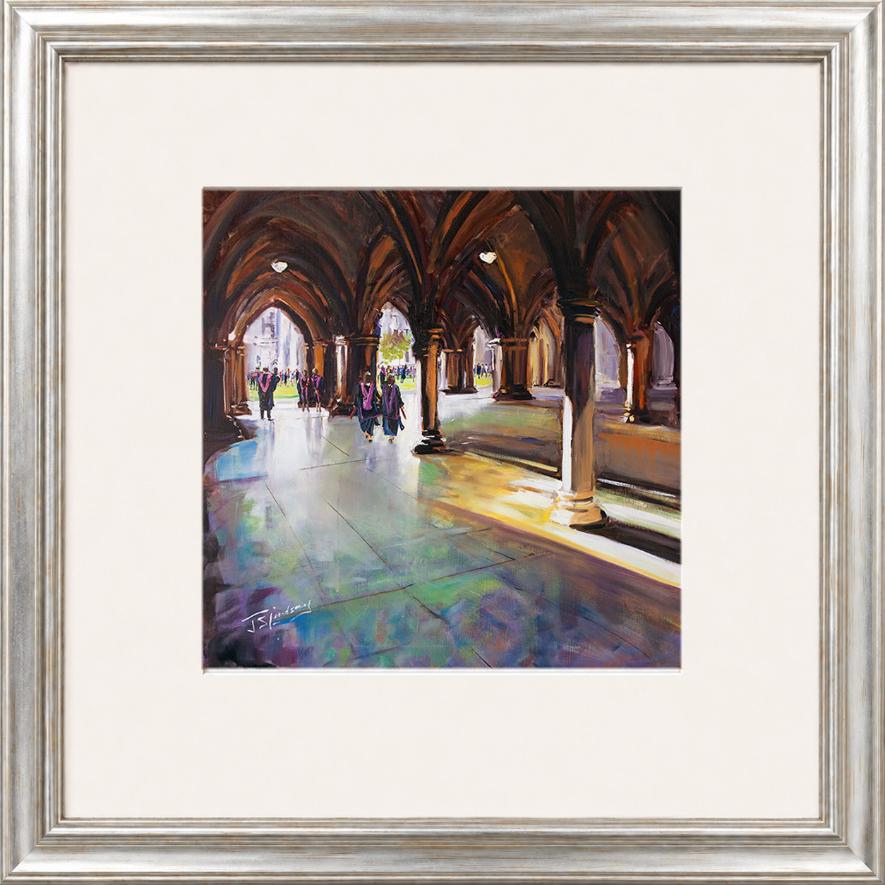 Graduation Day, Glasgow University by James Somerville Lindsay