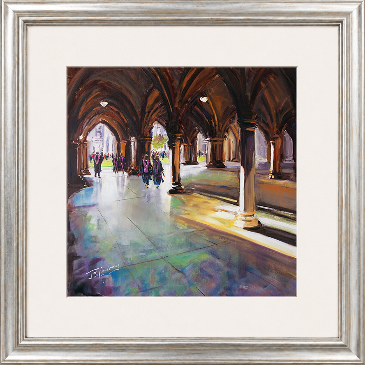 Graduation Day, Glasgow University by James Somerville Lindsay