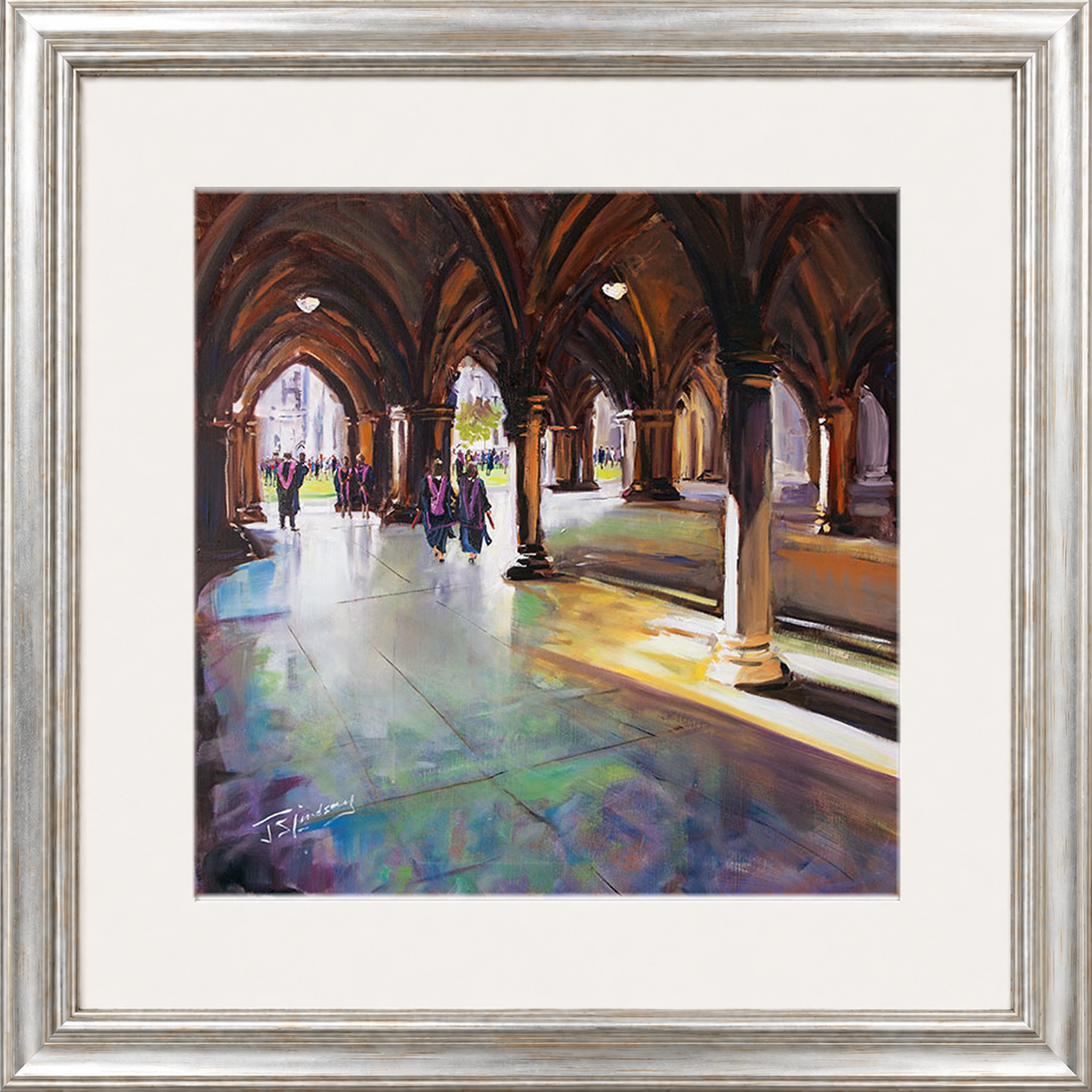 Graduation Day, Glasgow University by James Somerville Lindsay