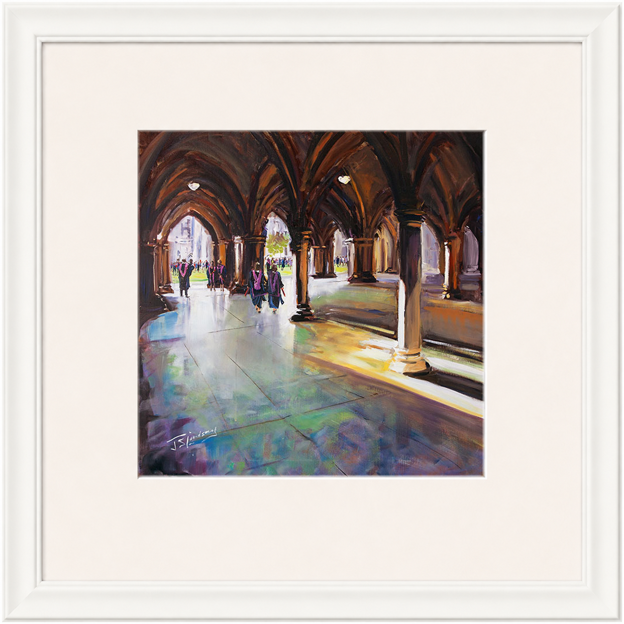 Graduation Day, Glasgow University by James Somerville Lindsay