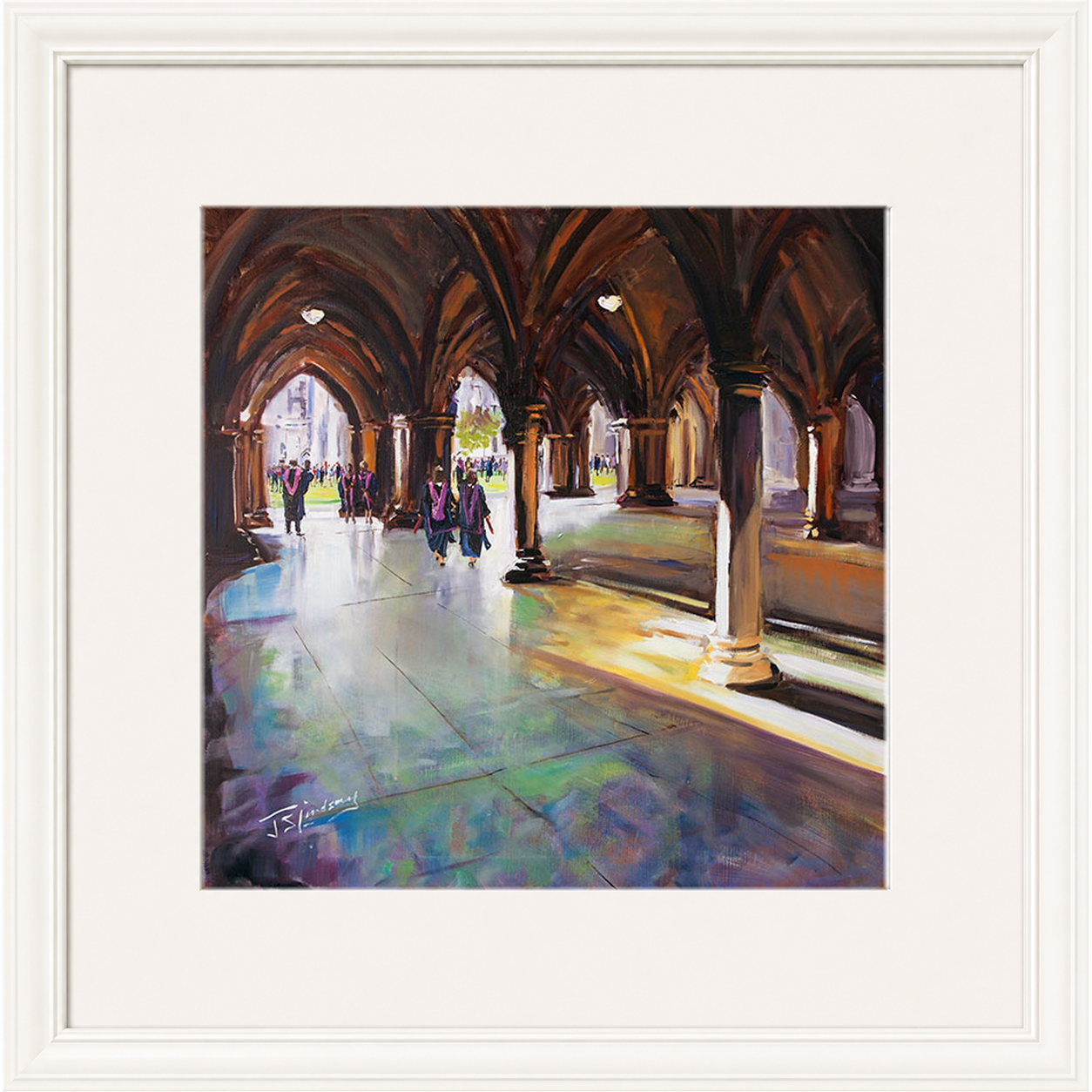 Graduation Day, Glasgow University by James Somerville Lindsay