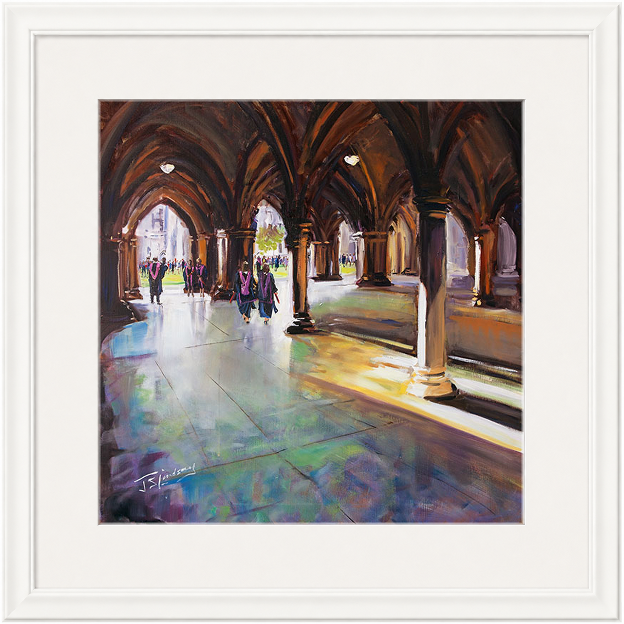 Graduation Day, Glasgow University by James Somerville Lindsay